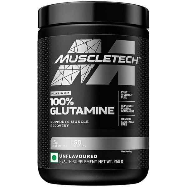 MuscleTech Platinum 100% Glutamine – 250g