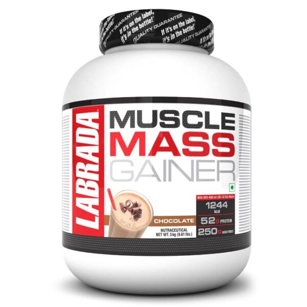 Labrada Muscle Mass Gainer, 3 kg (6.61 lb)
