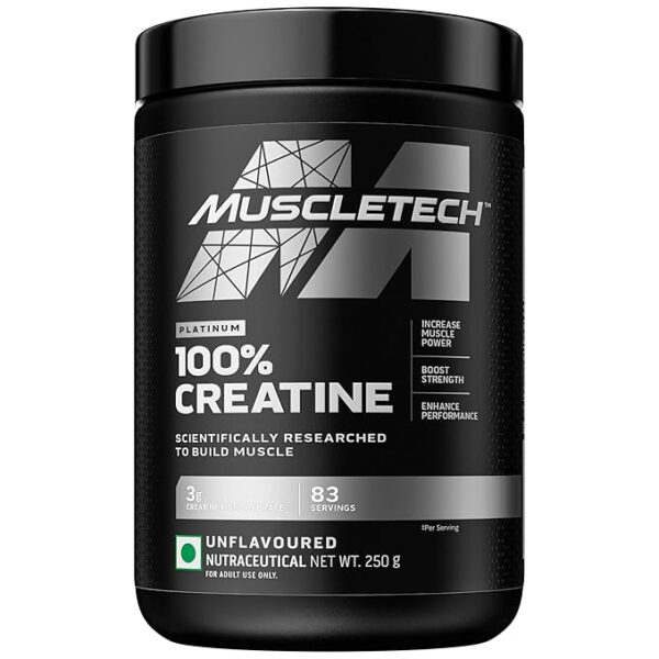 MuscleTech Platinum 100% Creatine – 250gm